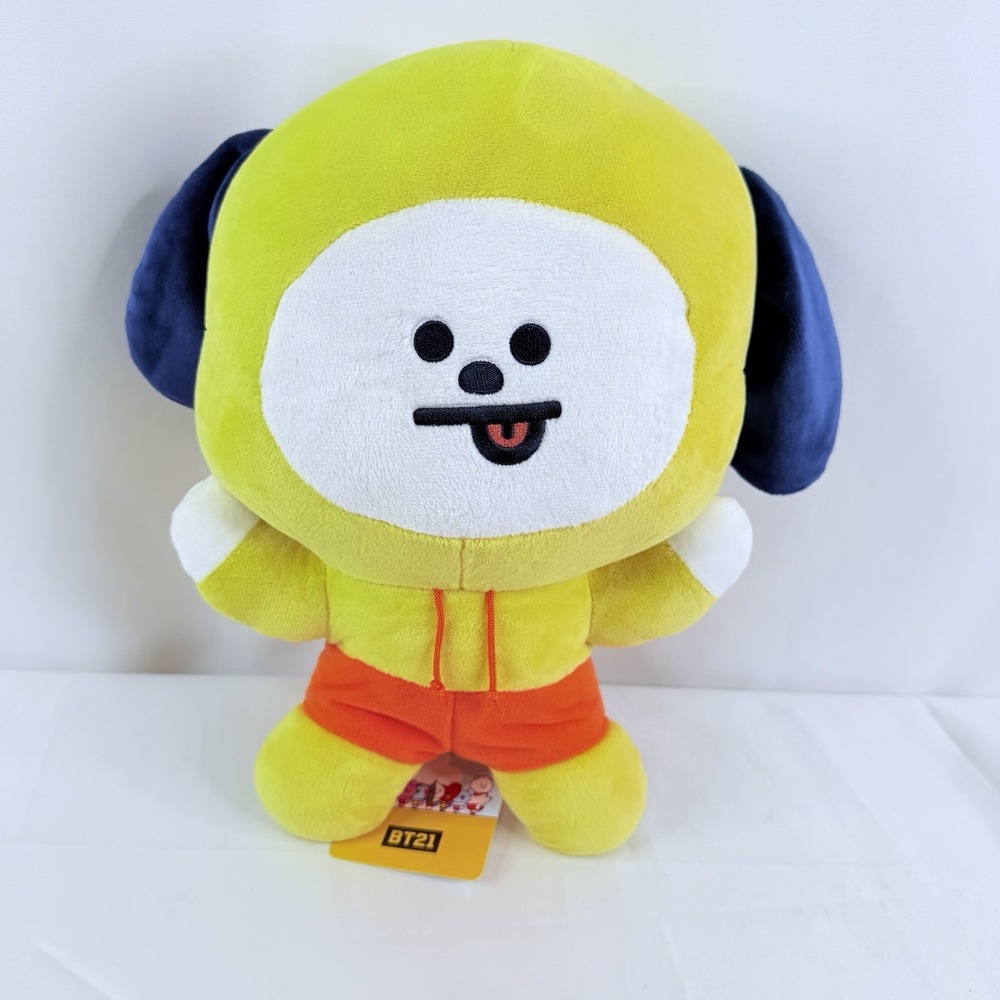 Line Friends Bon Voyage CHIMMY BT21 NWT 14" Plush K-Pop RM BTS Jimin